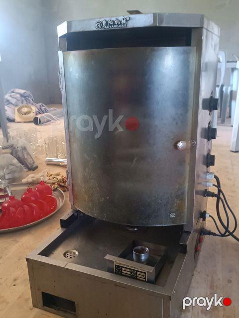 Sənaye tipli paslanmayan poladdan elektrik samovar/çay dəmləmə aparatı — Göyçay