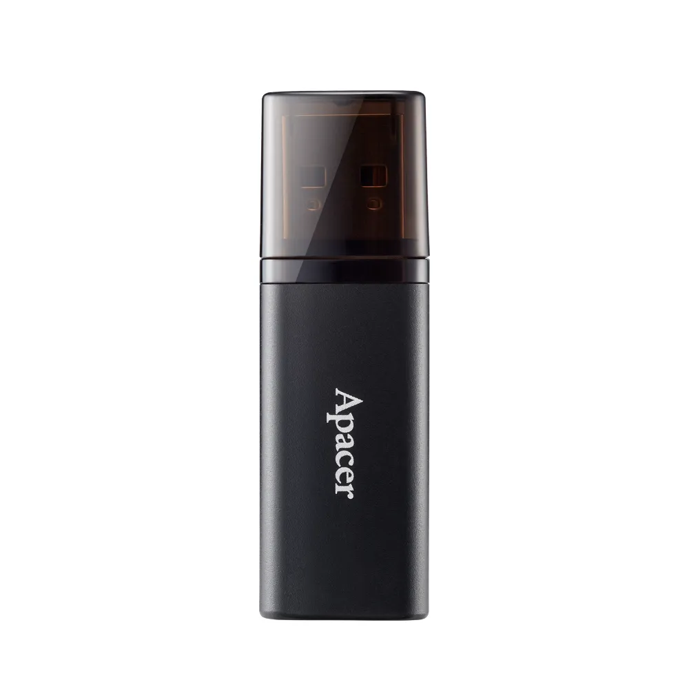 Fleş toplayıcı Apacer AH25B / 128GB / USB 3.2 Gen 1 / +Cap / Black (AP128GAH25BB-1) — Внешние диски и флэш-накопители