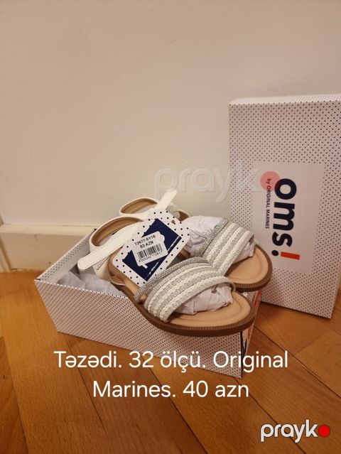 Rəng - Ağ Basanojkalar, Original Marines, Ölçü: 32, Qız üçün — Bakı