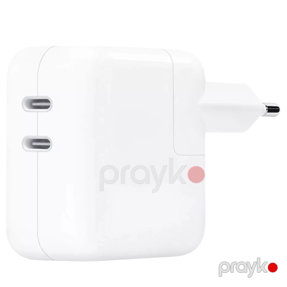 Adapter Apple 35W Dual Usb-c Power A2676 / MW2K3ZM/A — Şarj cihazları, Bakı (2)