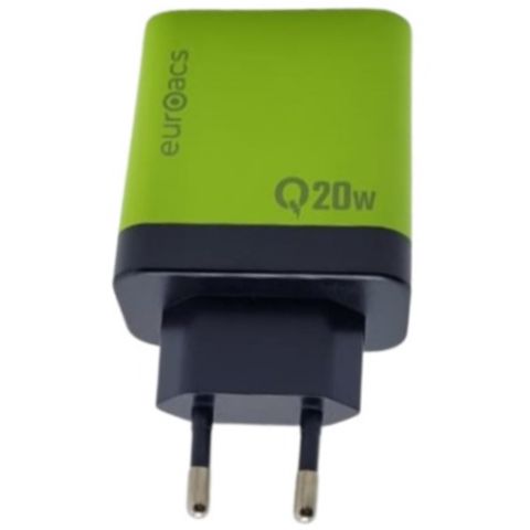 Adapter Euroacs PD 20W EU-MQ351 Green — Bakı