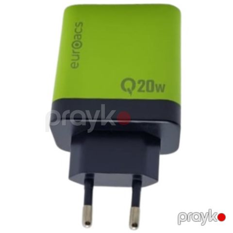 Adapter Euroacs PD 20W EU-MQ351 Green