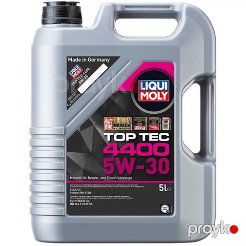 Avtomobil mühərrik yağı Liqui Moly Top Tec 4400 5W-30 5L (2322/3751)