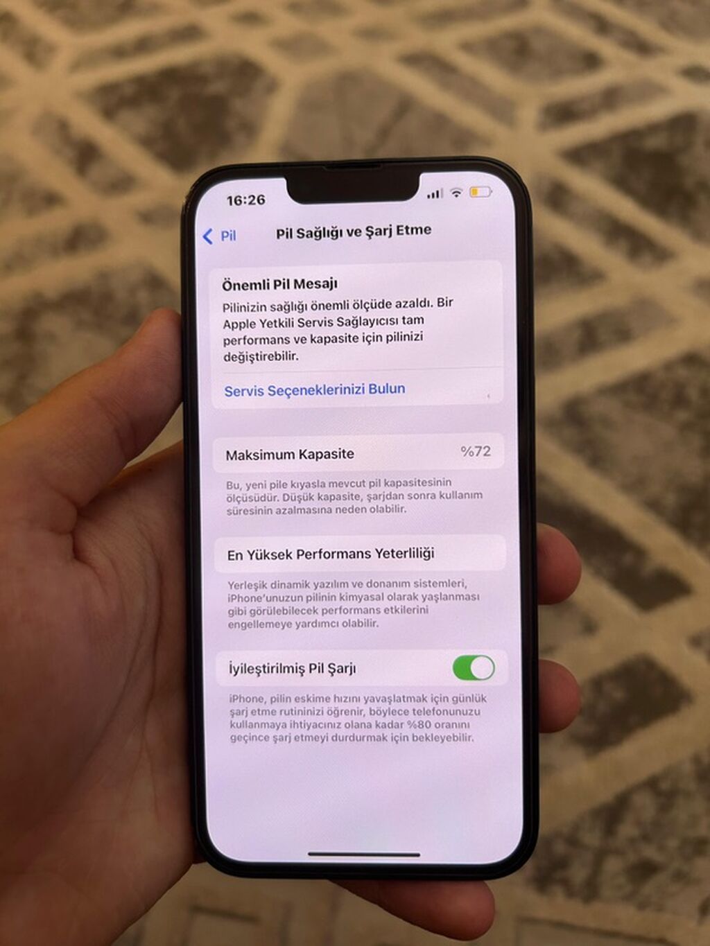 IPhone 13, 128 GB, Midnight, Face ID — Apple iPhone, Bakı (7)