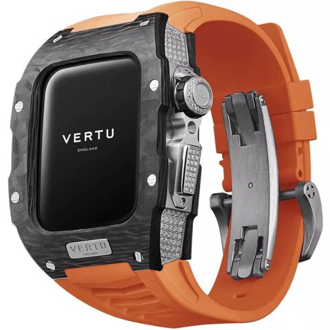 Smart saat Vertu Watch H1 SW-BD-004-002-HW Stainless Steel Pure Black — Bakı
