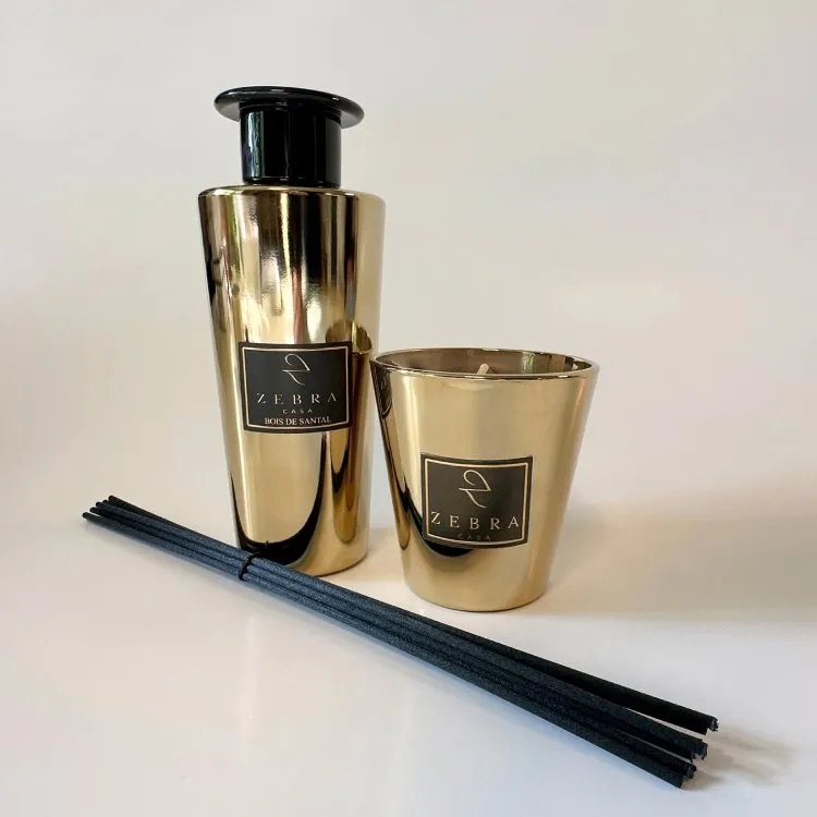 Aromatik diffuzor və şam dəsti Zebra Casa Bois De Santal — Bakı