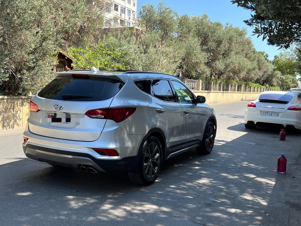 Hyundai Santa Fe, 2.0 L, 2017 il, 235 000 km — Avtomobillər, Bakı (5)