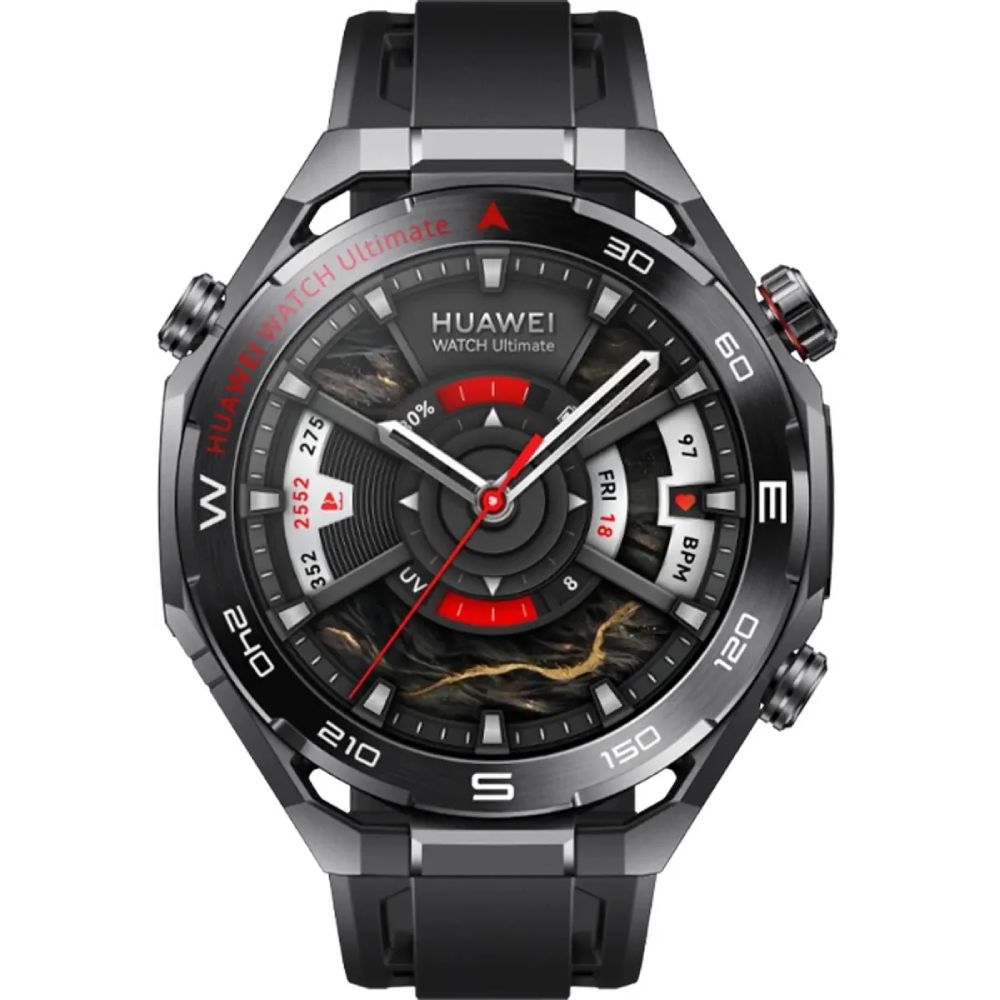 Smart saat Huaweı Watch Ultimate 2 55020GBK Black — Uşaq smart saatları, Bakı (2)