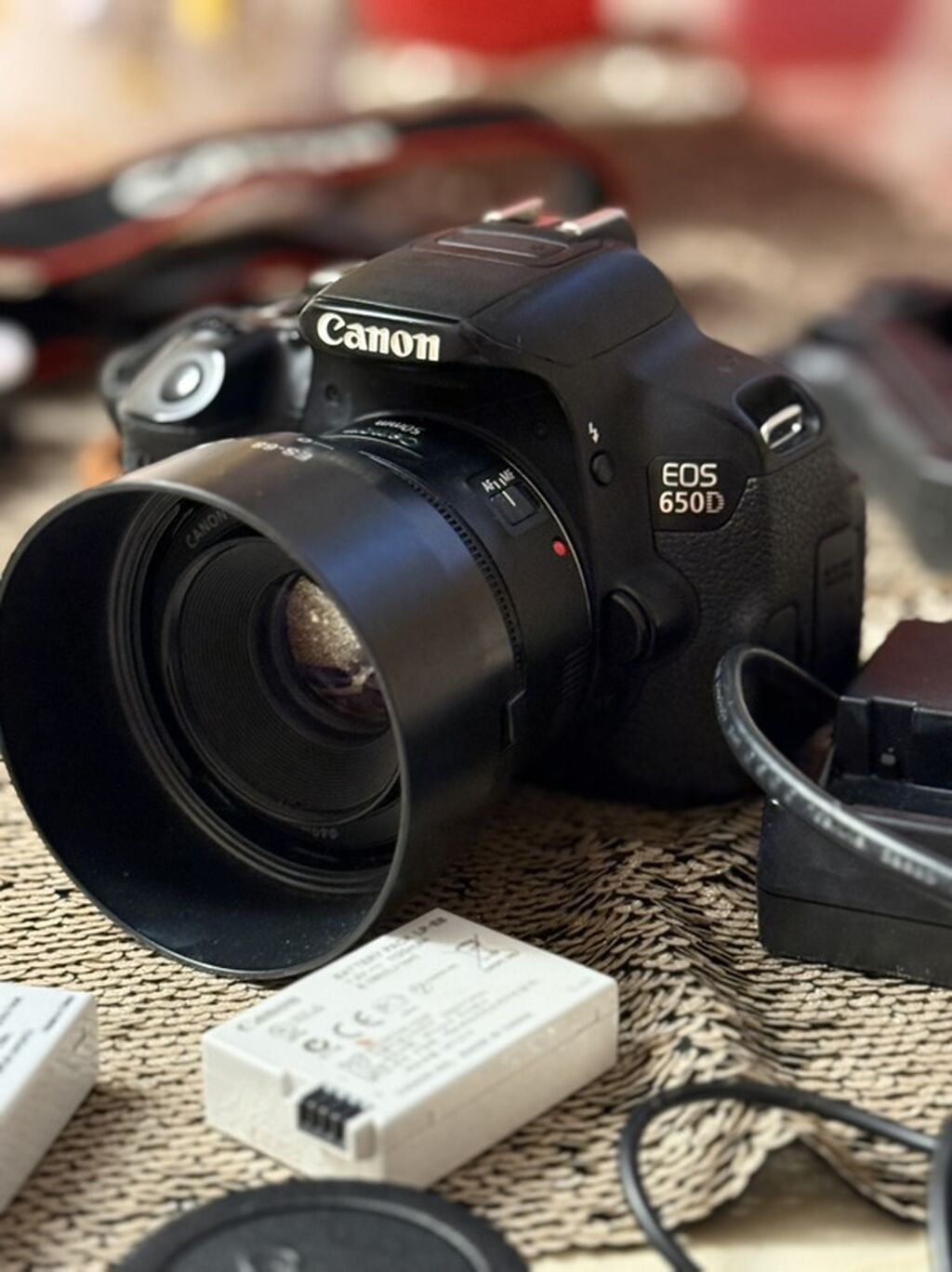 Canon EOS 650D Dslr fotoaparat komplekti - Korpus: Canon EOS 650D — Elektronika, Şirvan (3)