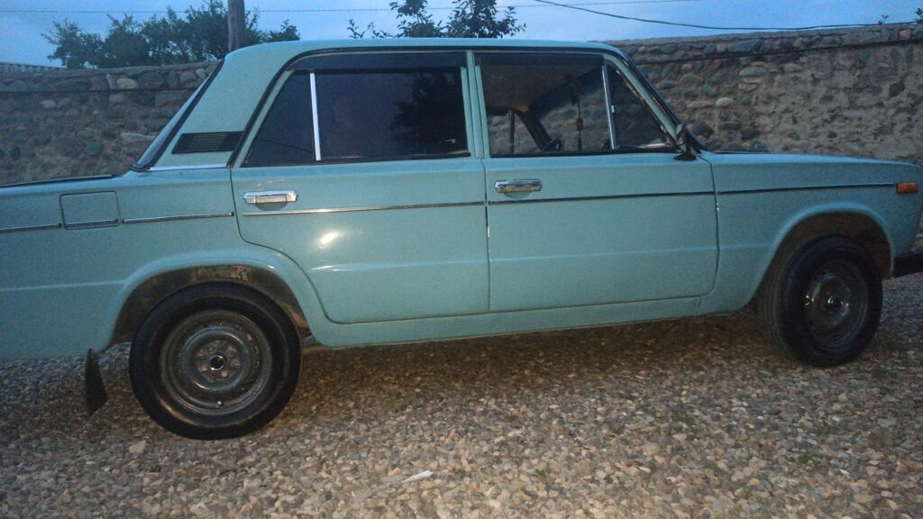 VAZ 2106 sedan - Göy rəngli klassik kuzov, 4 qapı - Ön barmaqlıqda — Avto, Samux (3)