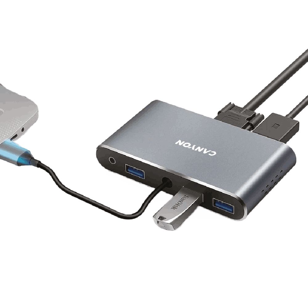 Canyon Multiport Hub 8IN1 / CNS-TDS14 — Kompüterlər və noutbuklar, Bakı (2)