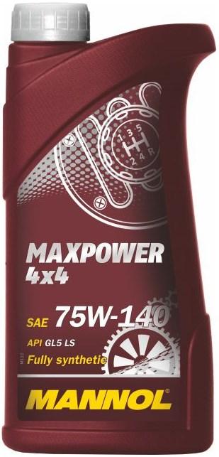 Sürətlər qutusu üçün yağ Mannol Maxpower SAE 75W-140 1L Special — Bakı