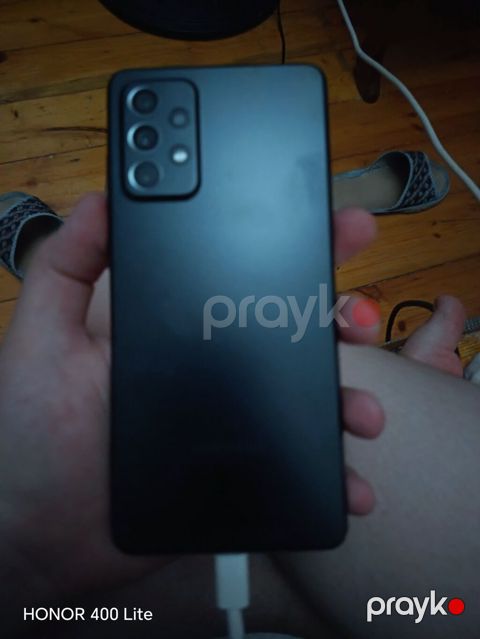 Samsung Galaxy A52, rəng - Qara, Barmaq izi