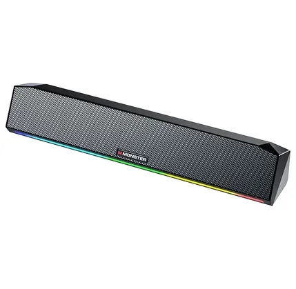 Portativ akustika Monster G01 Gaming mini soundbar Black
