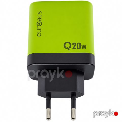 Adapter Euroacs 20W USB Type-C EU-MQ351 Track ACHRHM859078 — Bakı