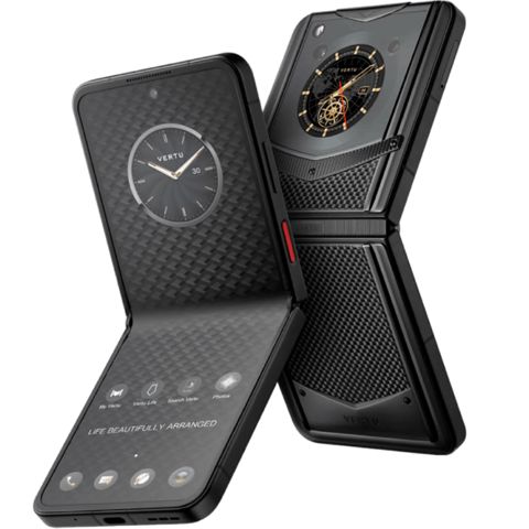 Vertu IronFlip Carbon 12/512 GB Texture Taffeta — Bakı