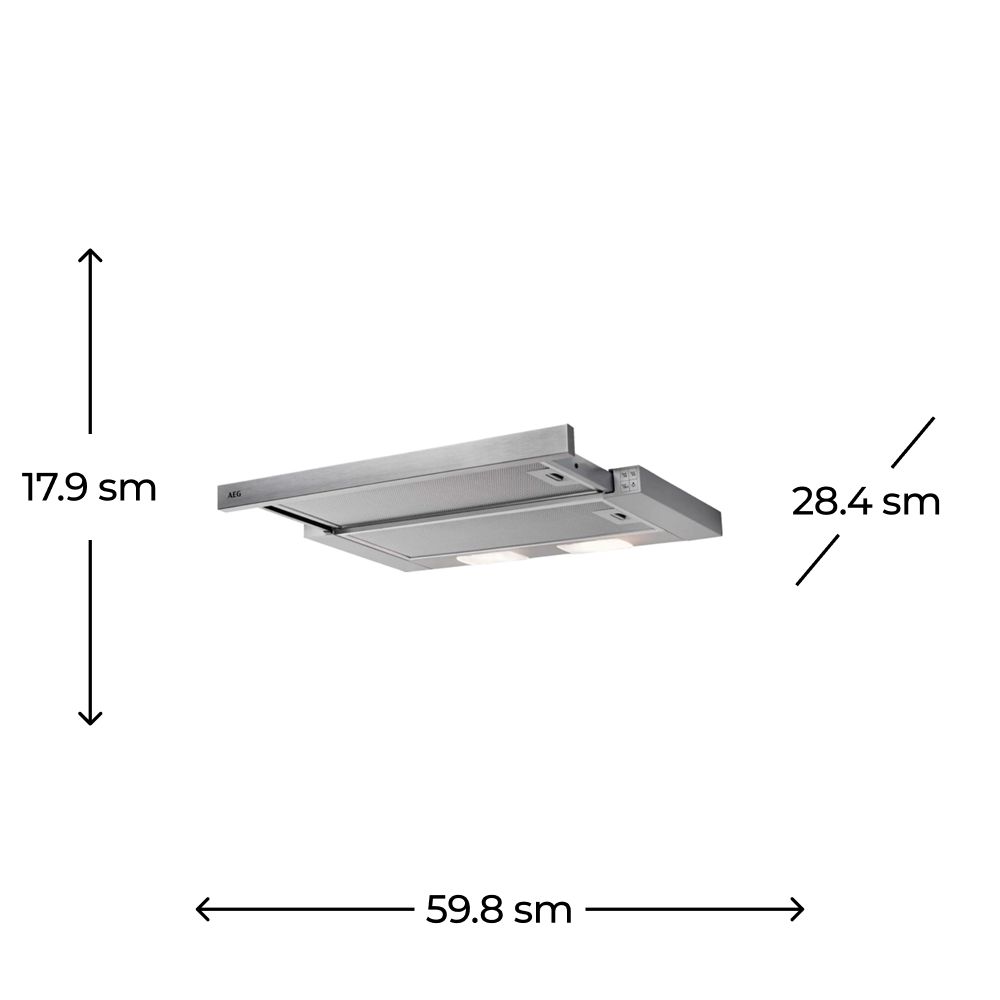 Aspirator AEG DPB3622S — Mətbəx cixartma qapıları və aksesuarları, Bakı (3)