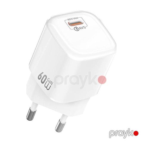 Wiwu Jade Dynamic Gan Fast 60W Charger (WI-G037) — Bakı