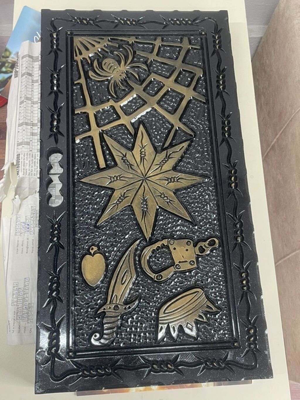 Taxta nərd dəsti - Material: qara rəngli, laklı taxta korpus — İdman və istirahət, Digah (4)