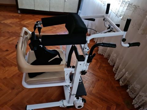 Ev tipi köməkçi qaldırıcı və köçürmə arabası – sanitar oturacaqlı — Bakı