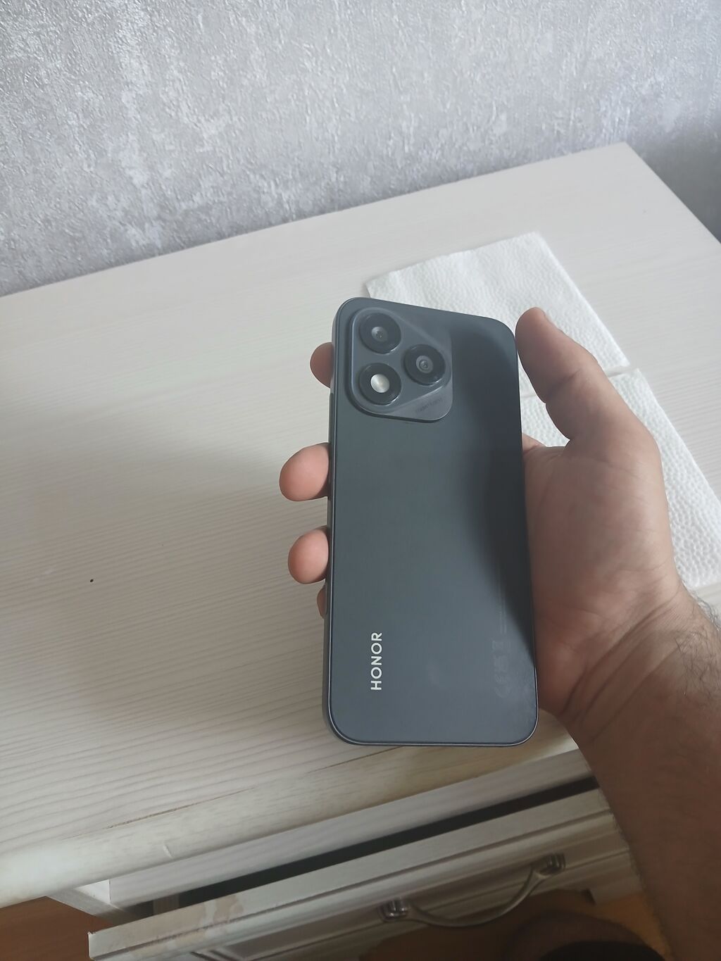 Honor 400 Lite, rəng - Qara, Barmaq izi — Honor, Bakı (4)