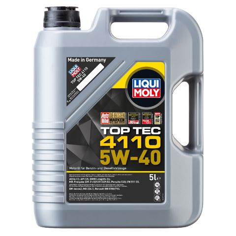 Mühərrik yağı Liqui Moly Top Tec 4110 5W-40 21479 — Bakı