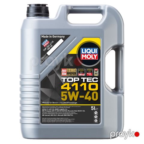 Mühərrik yağı Liqui Moly Top Tec 4110 5W-40 21479 — Bakı