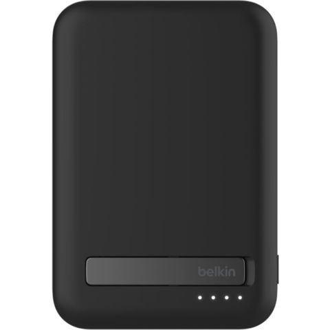 Power Bank Belkin BoostCharge Qi2 Magnetic 15W 8000 mAh for iPhone 15/14/13/12 BPD007BTBK Black — Bakı