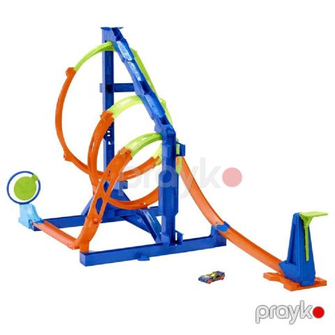 Oyun dəsti Hot Wheels HW Action Corkscrew Twist HMX41 194735134557 — Bakı