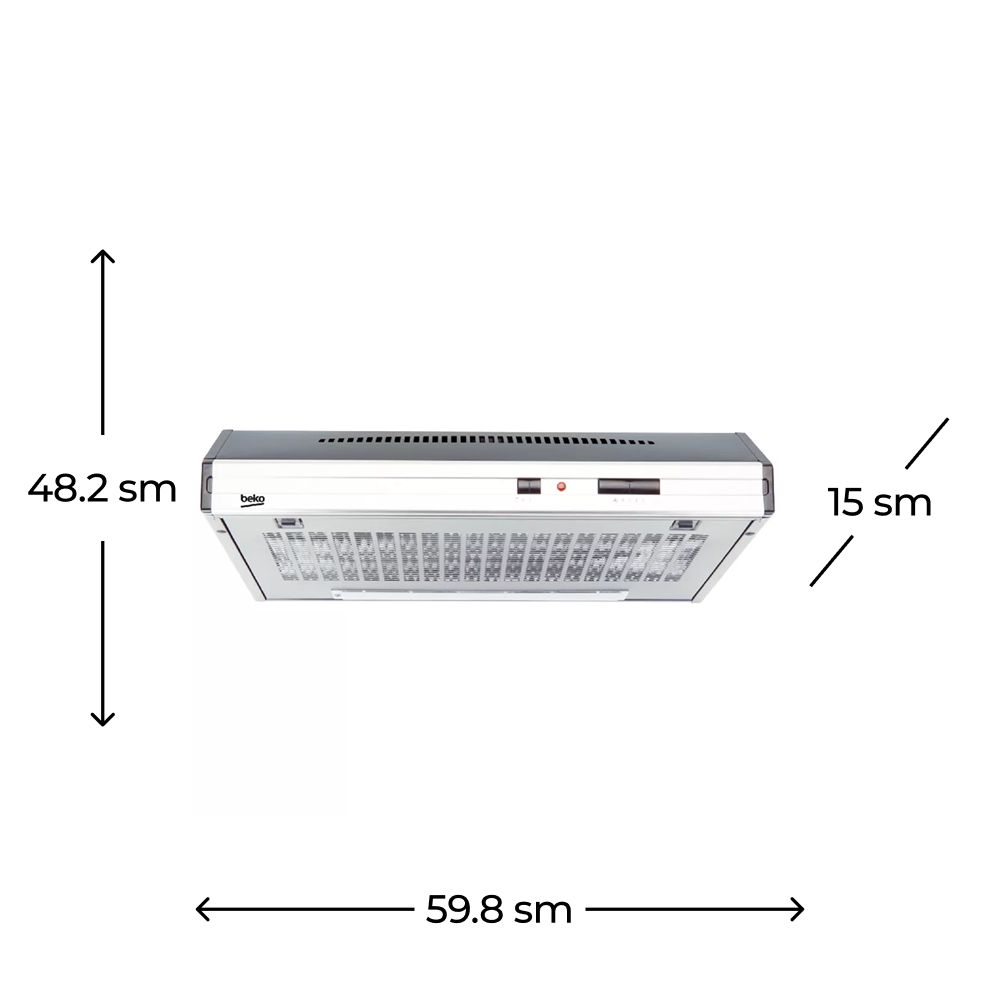 Aspirator Beko CFB 6432 XG — Mətbəx cixartma qapıları və aksesuarları, Bakı (3)