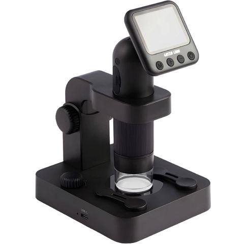 Green Lion Portable Digital Microscope 20X-100X Zoom Black / Gnpdgmıcspbk — Bakı