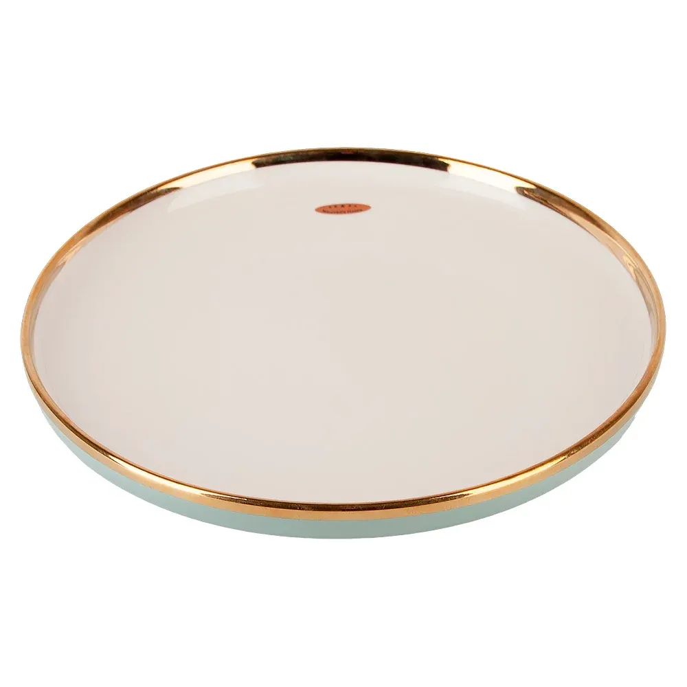 Boşqab Nouvelle Home Royal line. Mint, 25 sm, farfor (1731001) — Bakı