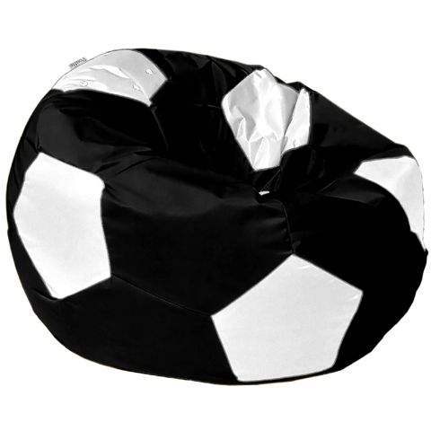 Puf Pouffe Top DTO002 Qara, ağ (XL) — Bakı