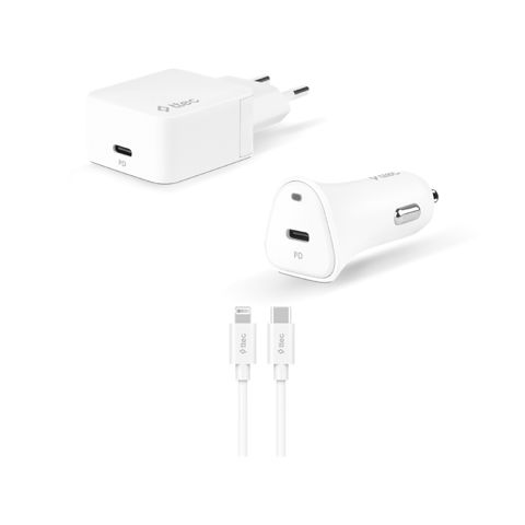 Adapter Ttec Quantum PD 20W Travel 2CSM07B White — Bakı