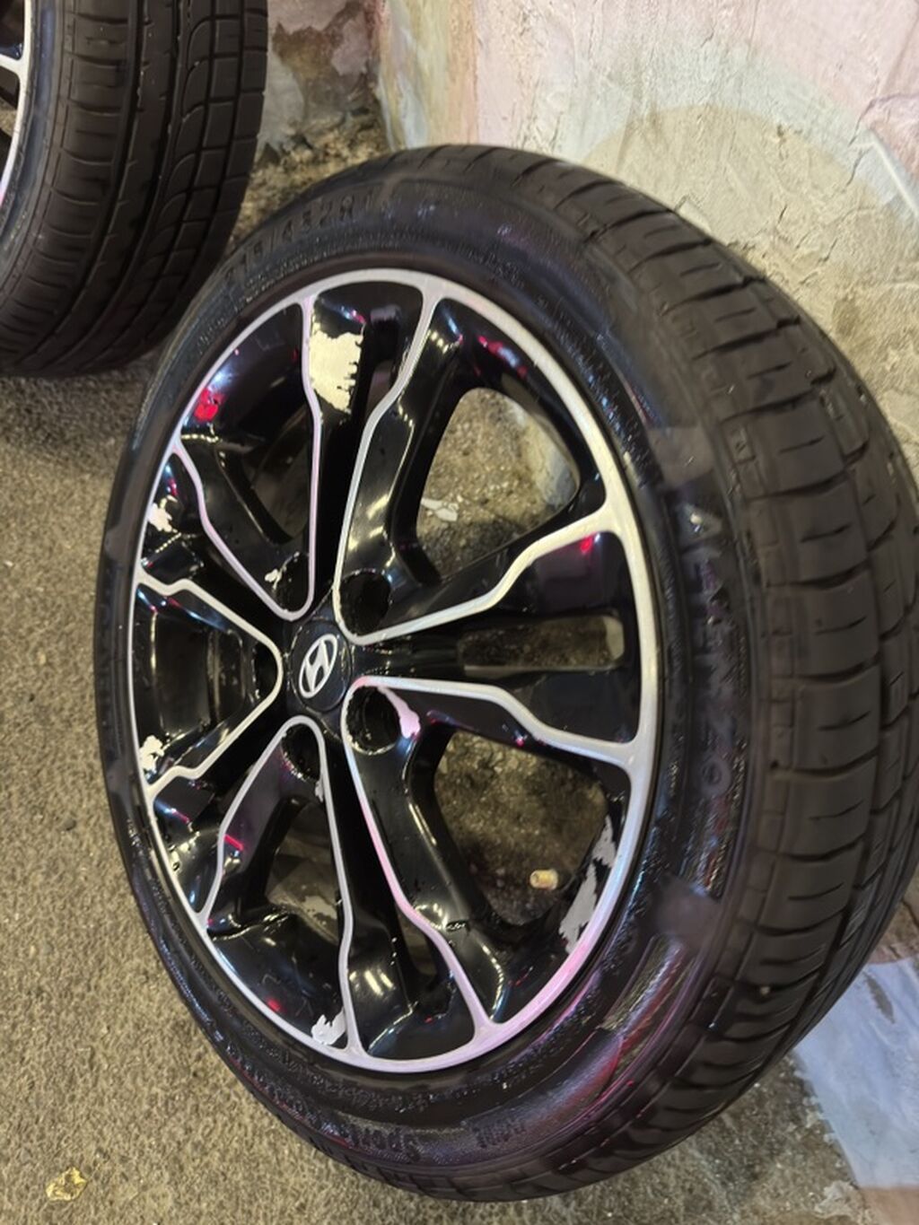 Hundayi kiya disk teker 215 45 17 215/45r17 Tekerler yenidi — Avto, Yevlax (2)