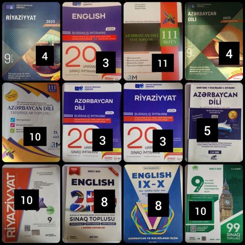 Test və qayda kitabları