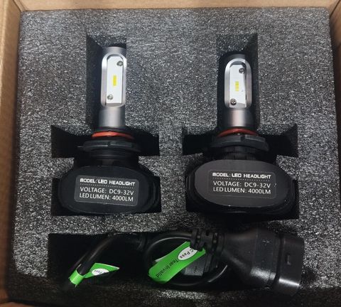 LED far lampası dəsti - Model: LED Headlight (qutuda) - Paket: 2 ədəd — Bakı
