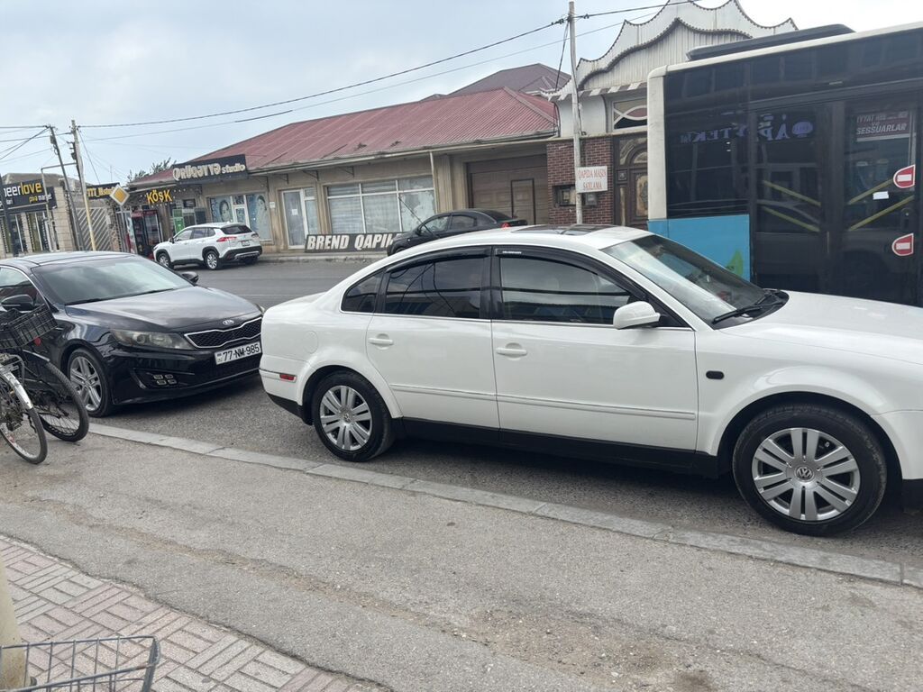 Volkswagen Passat (B5.5) sedan – ağ rəng Əsas xüsusiyyətlər: - Kuzov — Avto, Digah (4)