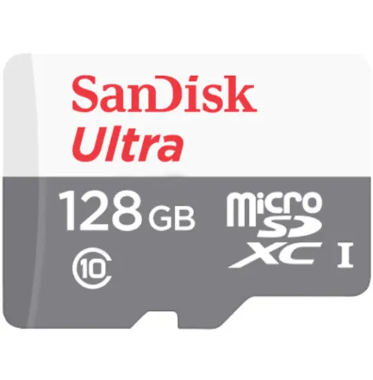SanDisk Micro 128 GB 10 Class Ultra 100MB — Memory cards