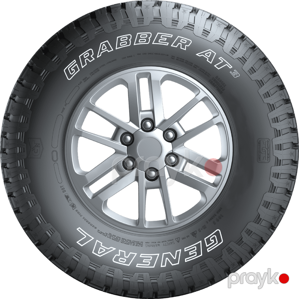 Avtomobil təkəri General Tire Grabber AT3 116H 285/60R18 (4490890000) — Şinlər, Bakı (4)