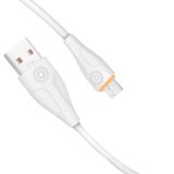 Naqil Euroacs EU-Y21 USB Type-A to Micro USB 2 m ACHRKA440438 White — Smartfon kabelləri və adapterləri