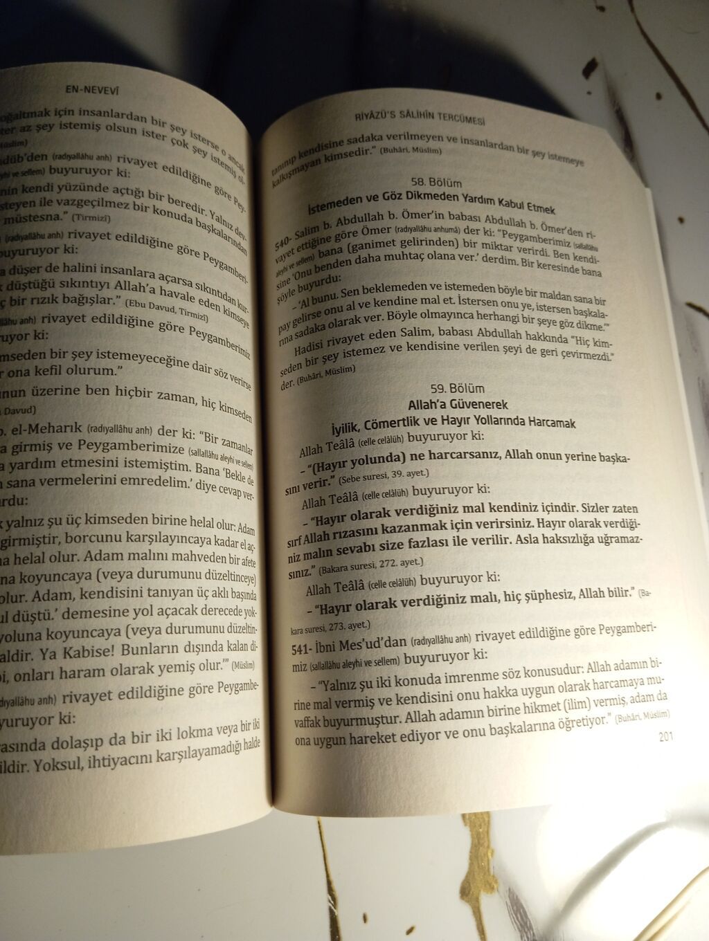 Məhsul: Riyâzü’s Sâlihîn (Salihlər Bağçası) – İmam-ı Nevevî Nəşriyyat — Kitablar və jurnallar, Bakı (2)