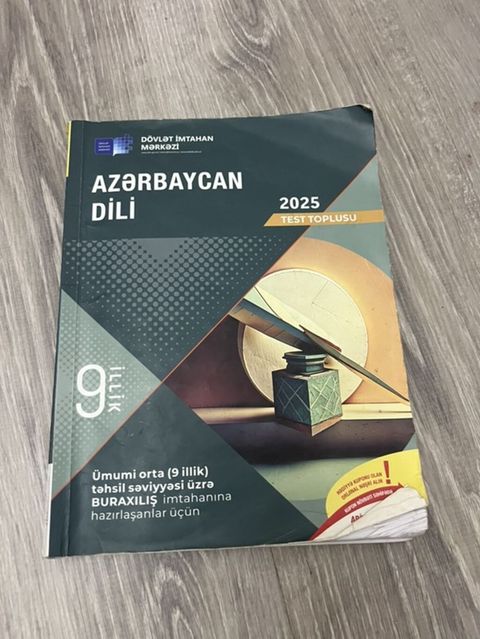 Məhsul: Azərbaycan dili və riyaziyyat üzrə hazırlıq vəsaitləri (4 — Bakı