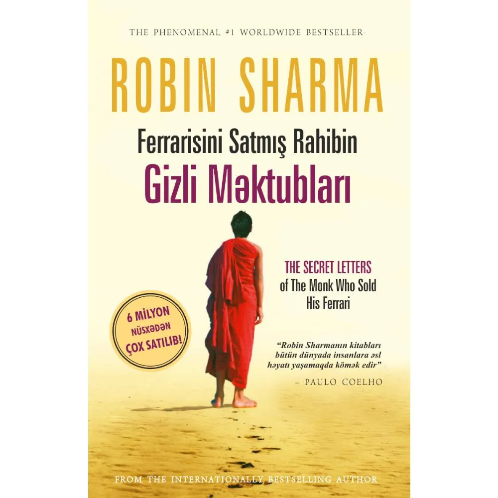 Kitab Ferrarisini satmış rahibin gizli məktubları - Robin Şarma — Bakı