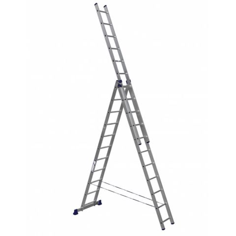 Nərdivan Alumet 3x11 pilləli aluminium (H3 5311)