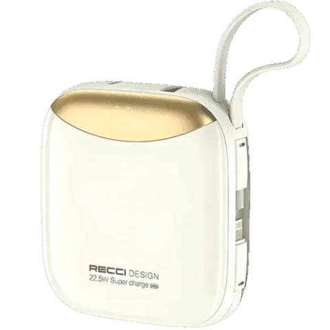 Recci High Power RPB-P46 10000 mAh Beige — Bakı