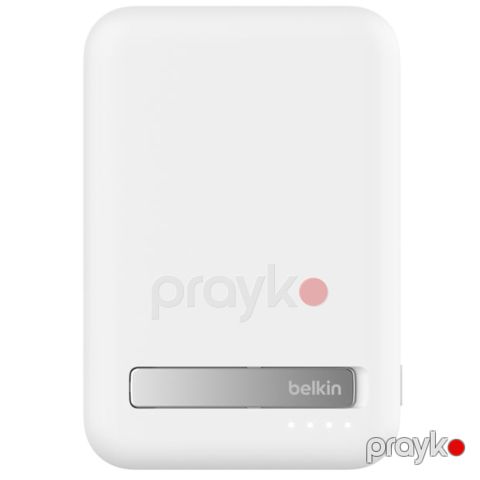 Power Bank Belkin Qi2 15W 8000 mAh BPD007BTWH White — Bakı