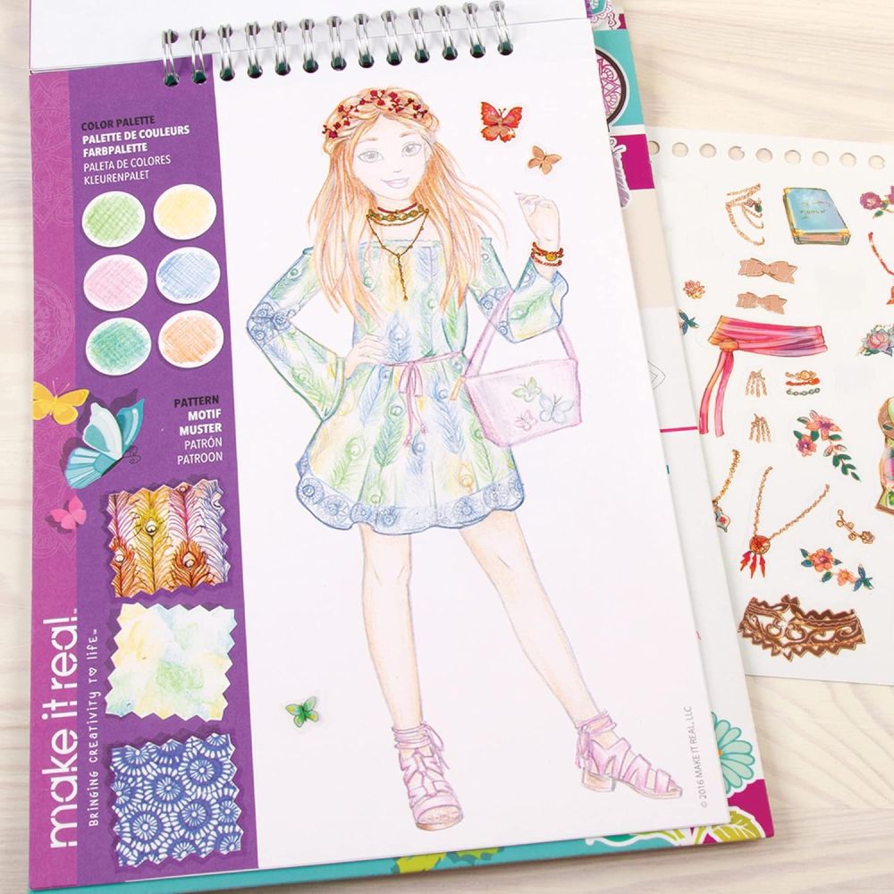Bloknot Make it Real Blooming Creativity 3202MR / 695929032029 — Mallar, Bakı (3)