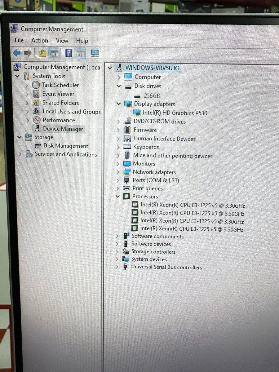HP ProLiant ML10 Gen9 Server Xeon E3-1225 v5 8GB RAM 240GB SSD — Masaüstü kompüterlər, Bakı (4)