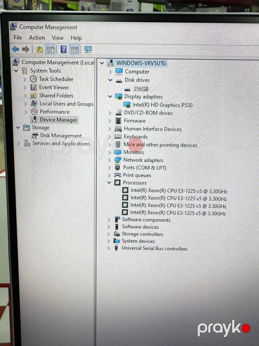 HP ProLiant ML10 Gen9 Server Xeon E3-1225 v5 8GB RAM 240GB SSD — Masaüstü kompüterlər, Bakı (4)